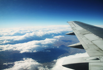 view from an aircraft