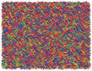 Obraz premium colored feathers background
