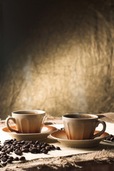hot coffee