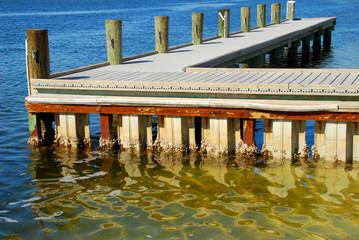 dock in the water