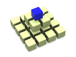 Obraz premium many blocks