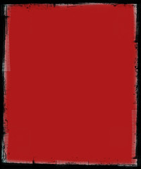 red background with grunge frame