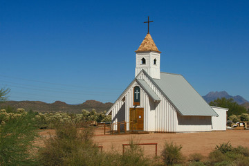 white church