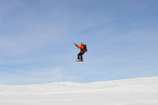 kite-skier