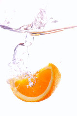 Fototapeta na wymiar pomarańczowy Quatier