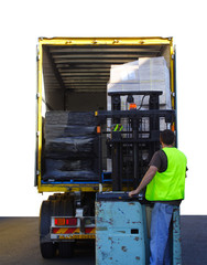 loading truck