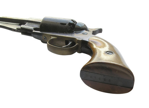 0861 - revolver de collection (vue de dessous)