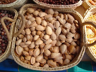 almonds in the shell