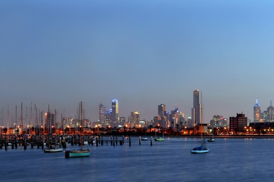 melbourne from st kilda