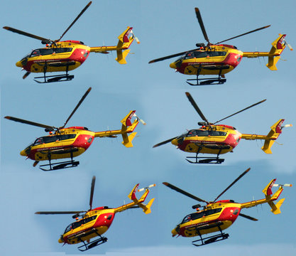 medical rescue helicopter