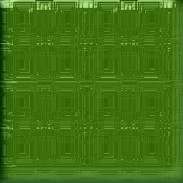 green glass