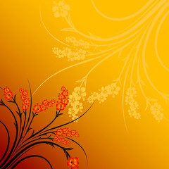 abstract floral background