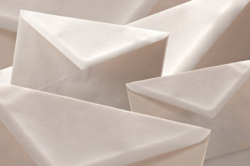 simple white cheap envelopes background