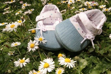 chaussons de bébé