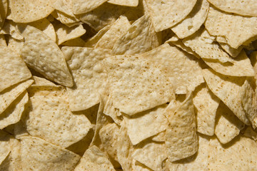 white corn chips