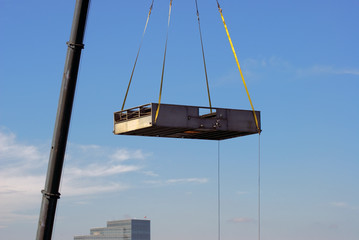 Obraz premium crane hoisting