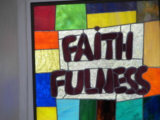 stained glass..faithfulness