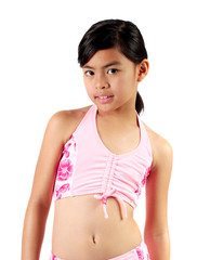 asian child - swimsuit