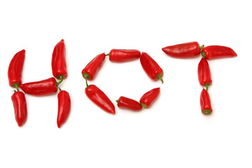 hot peppers