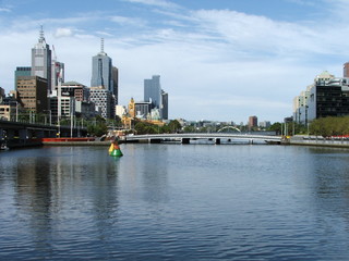 Fototapeta premium melbourne yarra river