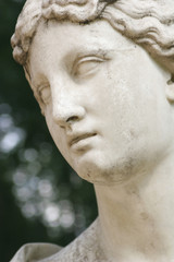 feminine figure, antique sculpture