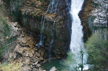cascate del rio verde