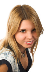 Naklejka premium young woman