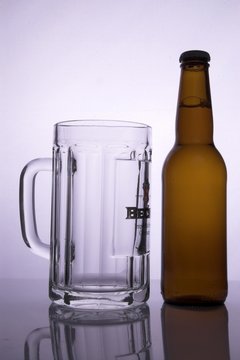 a jug of beer