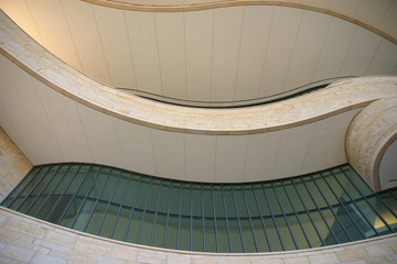 modern architecture wall