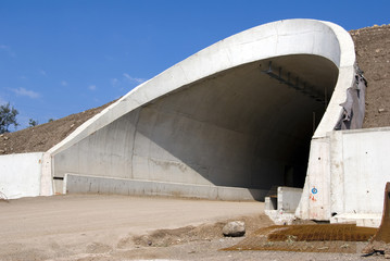 cement tunnel