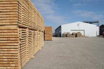 lumber and warehouse