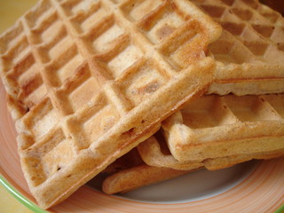 gaufres a la farine complete