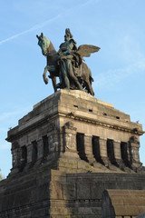 Obraz premium statue wilhelm koblenz