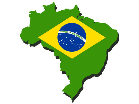 recommend clip art: map of brazil