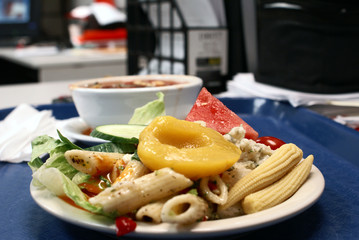 plate of salad