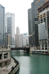 Fototapeta na wymiar chicago cityscape