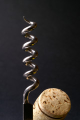 steel corkscrew