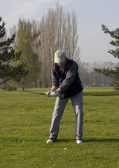 coup de fer d'un joueur de golf 2