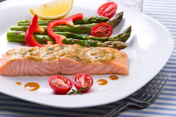rosemary roasted salmon