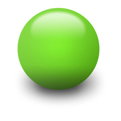 grüne kugel