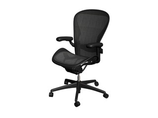 Fototapeta premium black office chair.