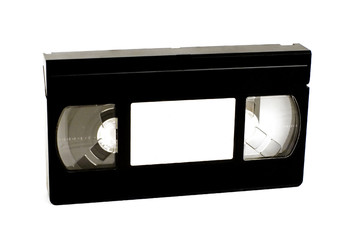 isolated vhs tape