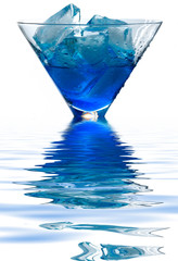cocktails with blue curacao