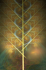 golden fractal weave