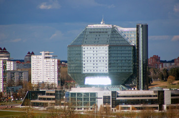 crystal building