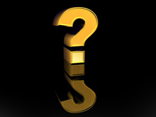 sign on a question