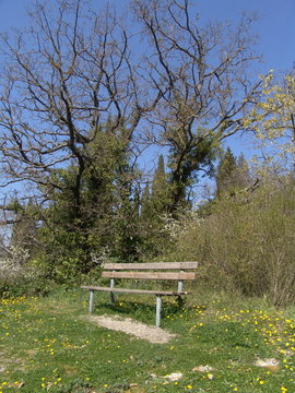 Aussichtspunkt in der Toskana