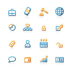 contour business icons