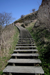 staircase to hammershus