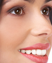 beautiful woman face